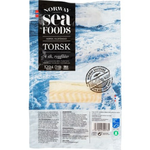 Torskrygg 4-p 500g Norway Seafoods