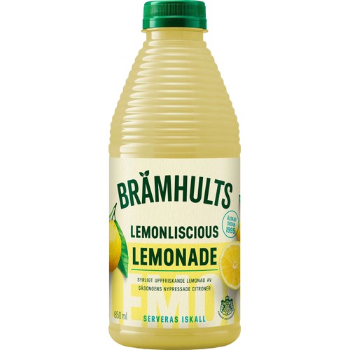Lemonad Nypressad Citron 850ml Brämhults