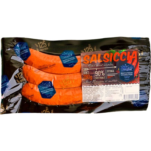 Salsiccia 280g Bastuträsk Charkuteri