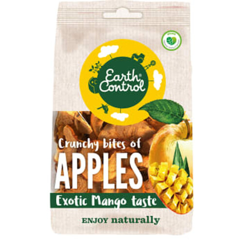 Apple Bites Mango 55g Earth Control