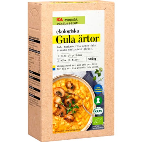 Gula Ärtor 500g KRAV ICA
