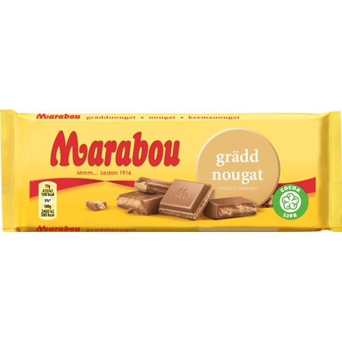 Gräddnougat 100g Marabou