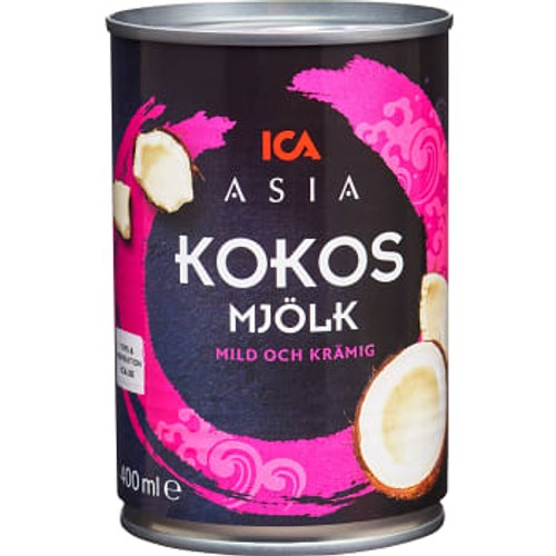 Kokosmjölk 400ml ICA Asia
