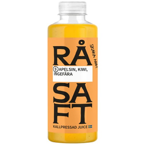 Juice Apelsin Kiwi Ingefära 700ml Råsaft