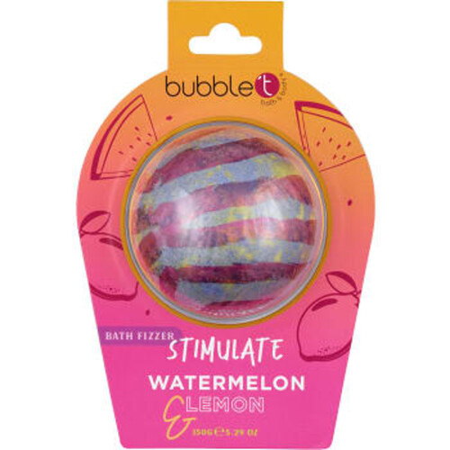 Badbomb Stimulate Watermelon & Lemon 150g BubbleT
