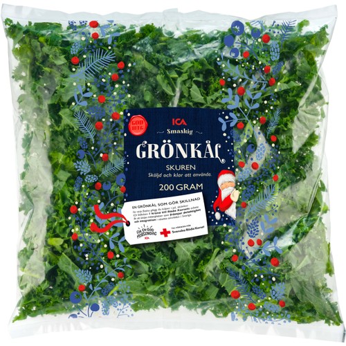 Grönkål skuren 200g ICA
