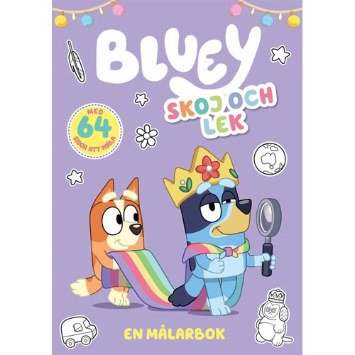 Bluey. Skoj och lek - en målarbok