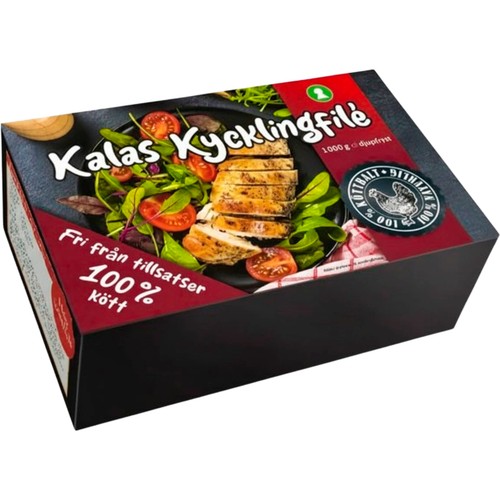 Kycklingfilé Kalas Fryst 1,6kg Royal Foods