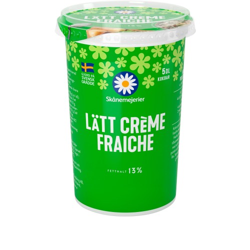 Crème fraiche Lätt 13% 5dl Skånemejerier