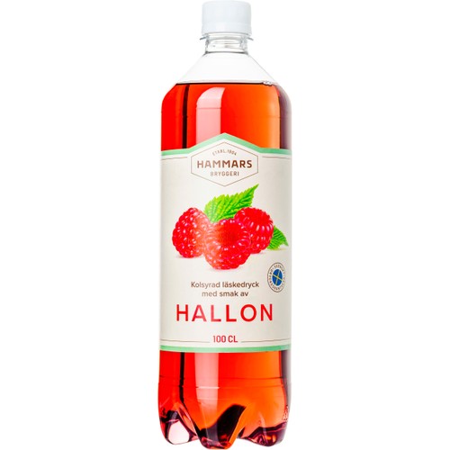 Läsk Hallonsoda 1l Hammars Bryggeri