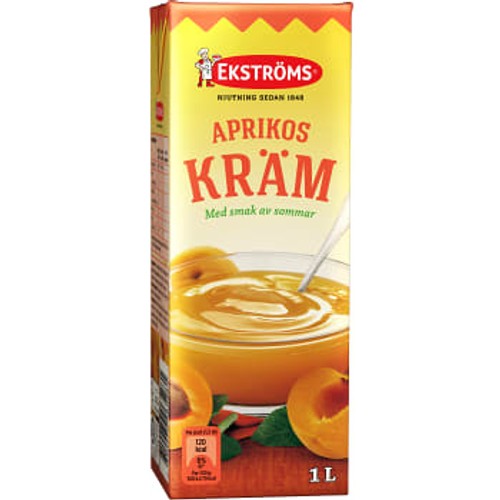 Aprikoskräm 1l Ekströms