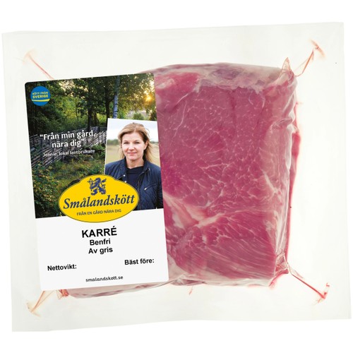 Karré Färsk Benfri ca 1,1kg Smålandskött