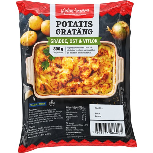Potatisgratäng 800g Nyhléns Hugosons