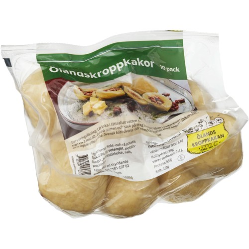 Kroppkakor Ölands 10-p 1kg Ölandskroppkakan