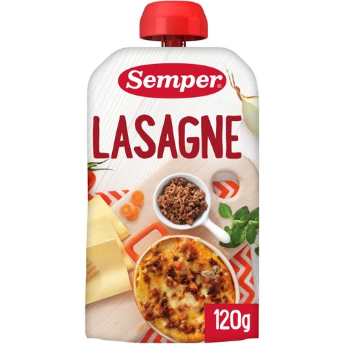 Lasagne från 6m 120g Semper