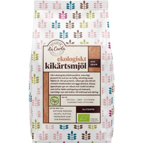 Kikärtsmjöl Eko 400g da Carla