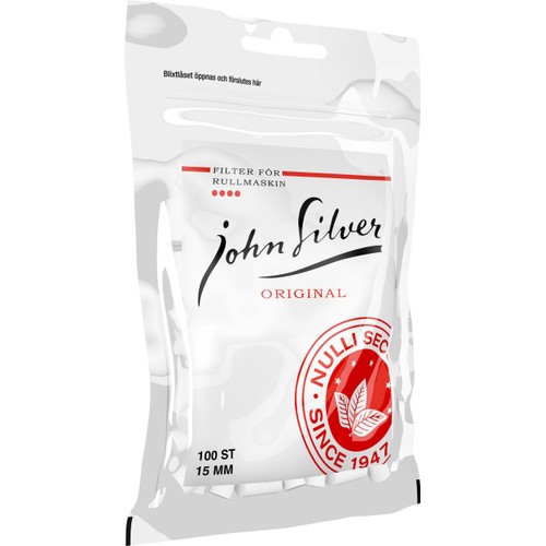 John Silver Filter Kort 100-p