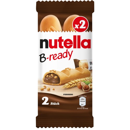 Godis Nutella B-ready 2-p 44g Ferrero