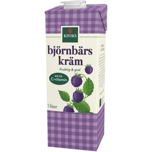 Björnbärskräm 1l  Kiviks