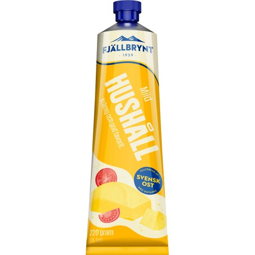 Hushållsost mild 220g Fjällbrynt