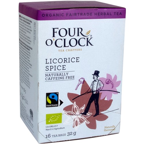 Te Lakrits kryddor 32g Four O'Clock