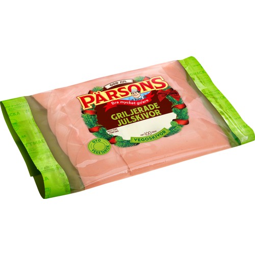 Julskinka Griljerad Vegoskivor 100g Pärsons