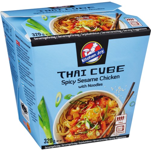 Thai cube spicy sesame chicken 320g Kitchen Joy