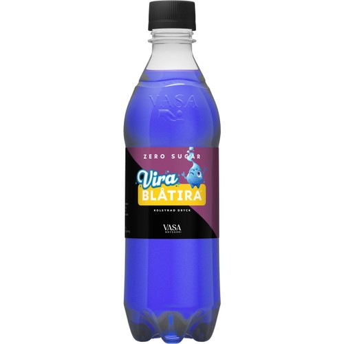 Läsk Vira Blåtira Zero 500ml Vasa Bryggeri