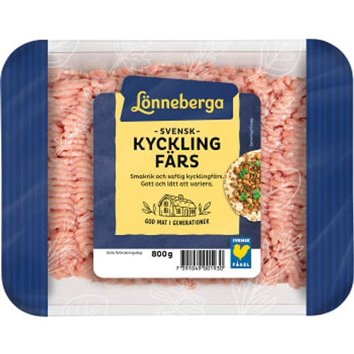 Kycklingfärs 800g Lönneberga
