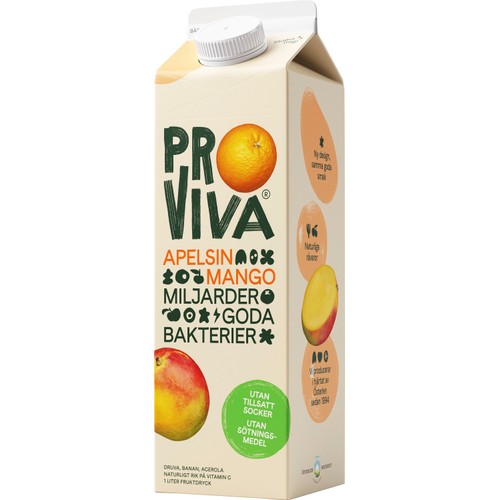 Fruktdryck Apelsin Mango 1l Proviva