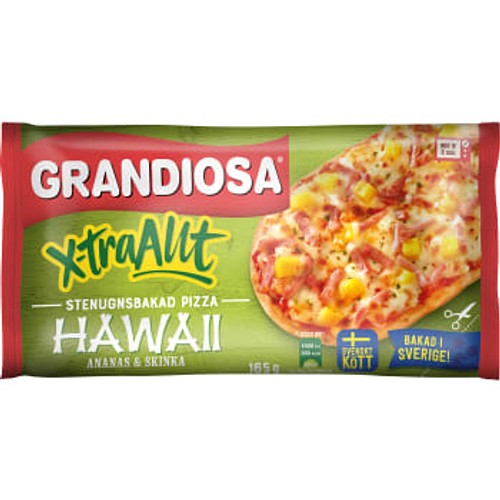 Extra allt Hawaii Minipizza Fryst 165g Grandiosa  
