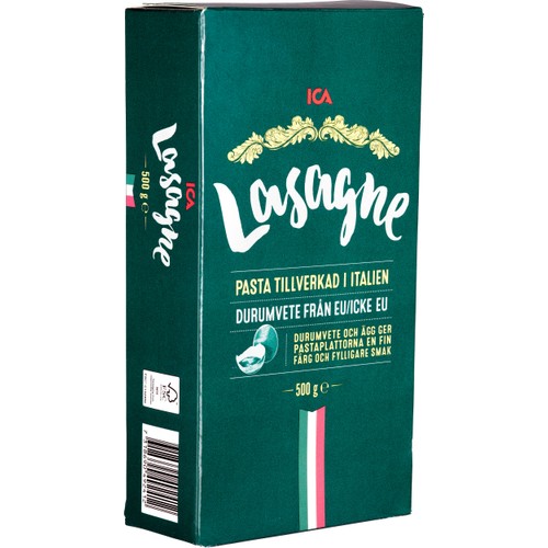 Lasagneplattor 500g ICA