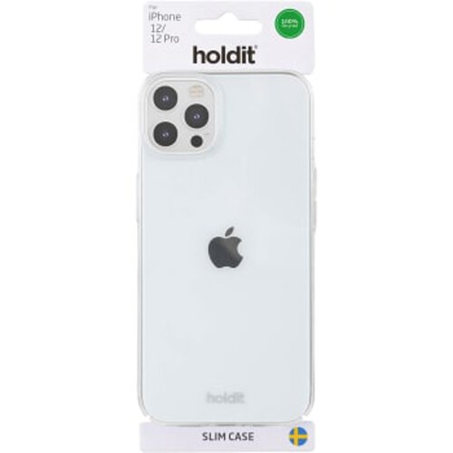 Mobilskal iPhone 12/12 Pro Transp holdit
