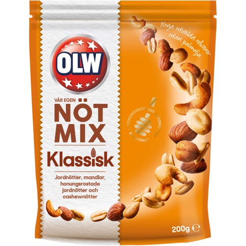 Vår egen Klassiska Nötmix 200g OLW