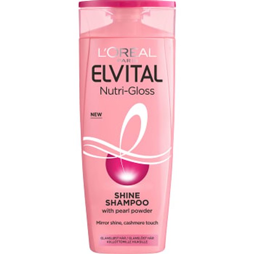 Shampoo Nutri-gloss shine För glanslöst hår 250ml Elvital