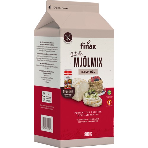Basmjöl Mjölmix Glutenfri 900g Finax