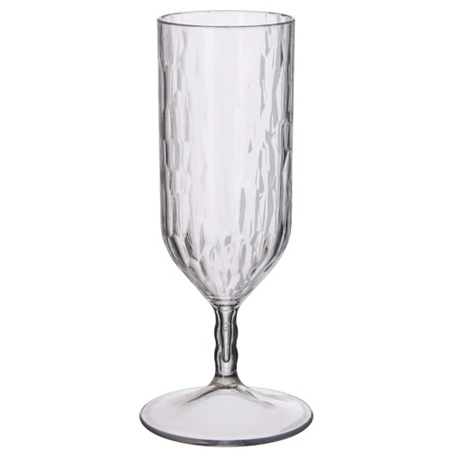 Champagneglas hamrat plast 15cl ICA