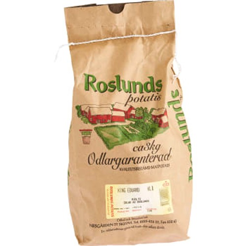 Potatis King Edvard mjölig klass 1 3kg Roslunds potatis