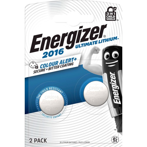 Knappcell 2016 2-p Energizer Ultimate