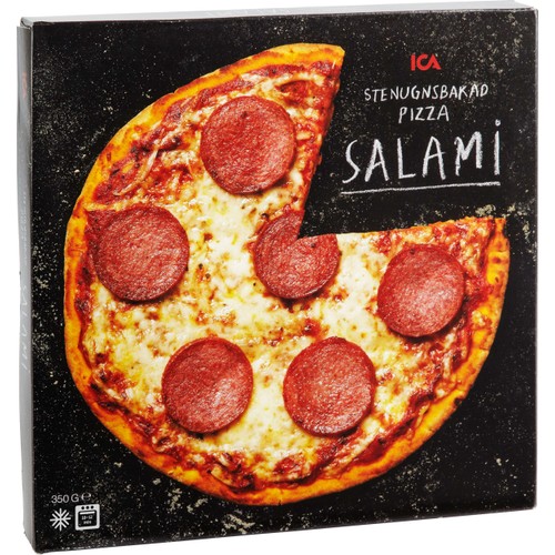 Pizza Salami stenugnsbakad pizza 350g ICA