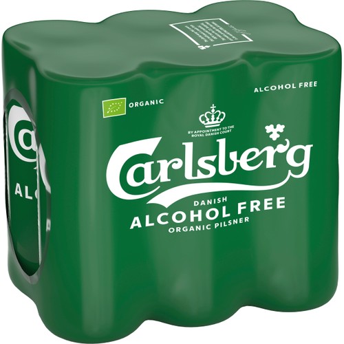 Öl Alkoholfri 0.5% Eko 6-Pack Sleek 33cl Carlsberg