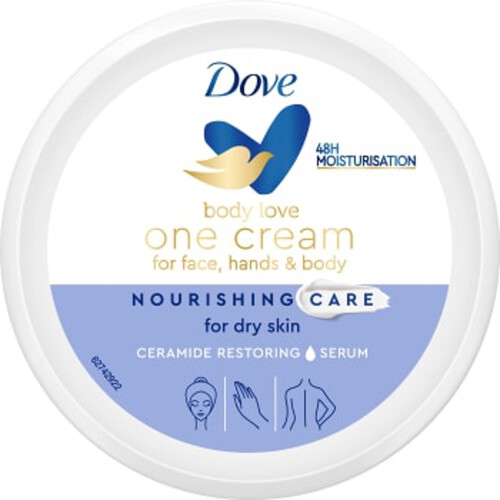 Bodycream Nourishing care One Cream for dry skin 250ml Dove