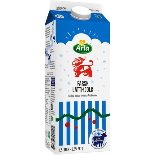 Färsk lättmjölk 0,5% 1,5l Arla Ko®