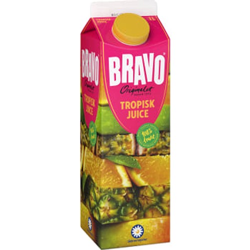 Juice Tropisk 1l Miljömärkt Bravo