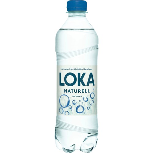 Vatten Kolsyrad Naturell 50cl Loka