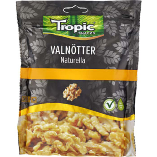 Valnötter Naturella 140g Tropic Snacks