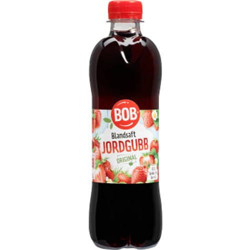 Blandsaft Jordgubb 500ml BOB