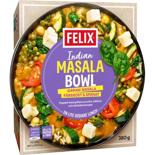 Indian palak bowl 380g Felix