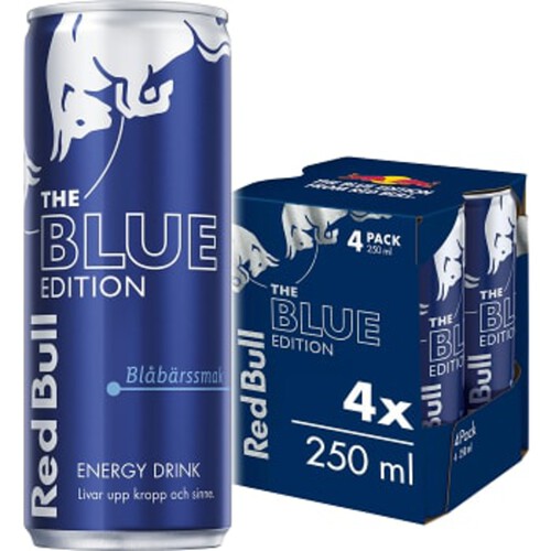 Energidryck Blåbär 4x25cl Red Bull