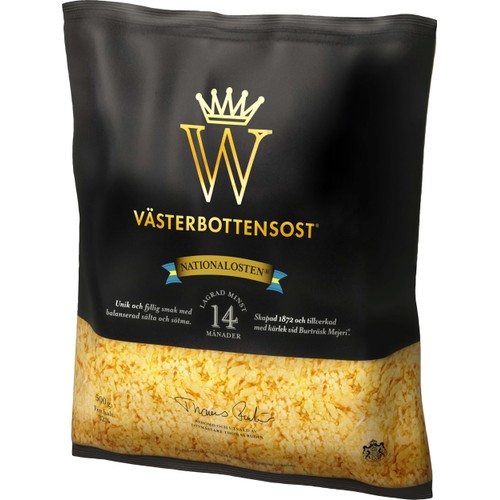 Västerbottensost® Riven Ost 500g 32 %